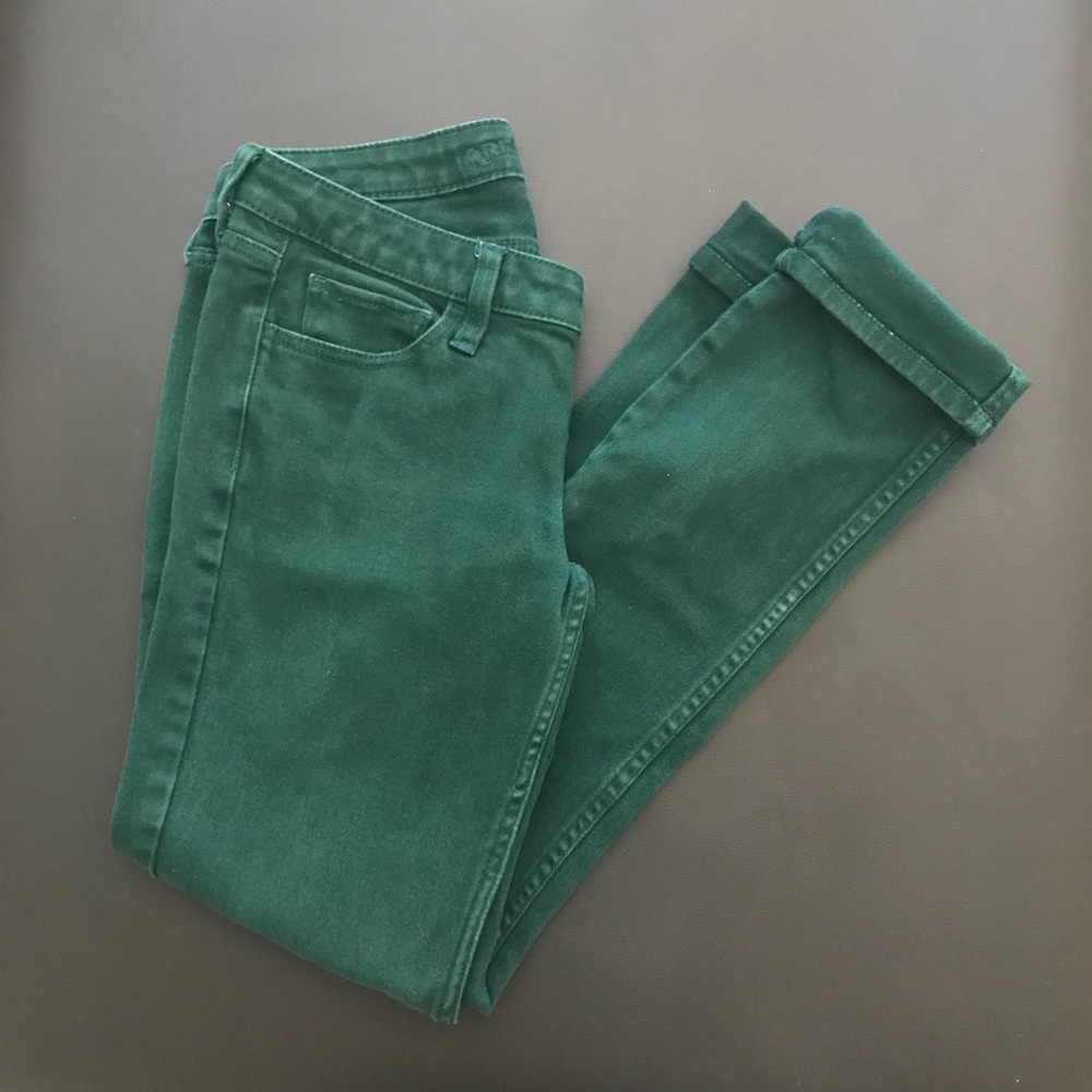 Teal Skinny Jeans